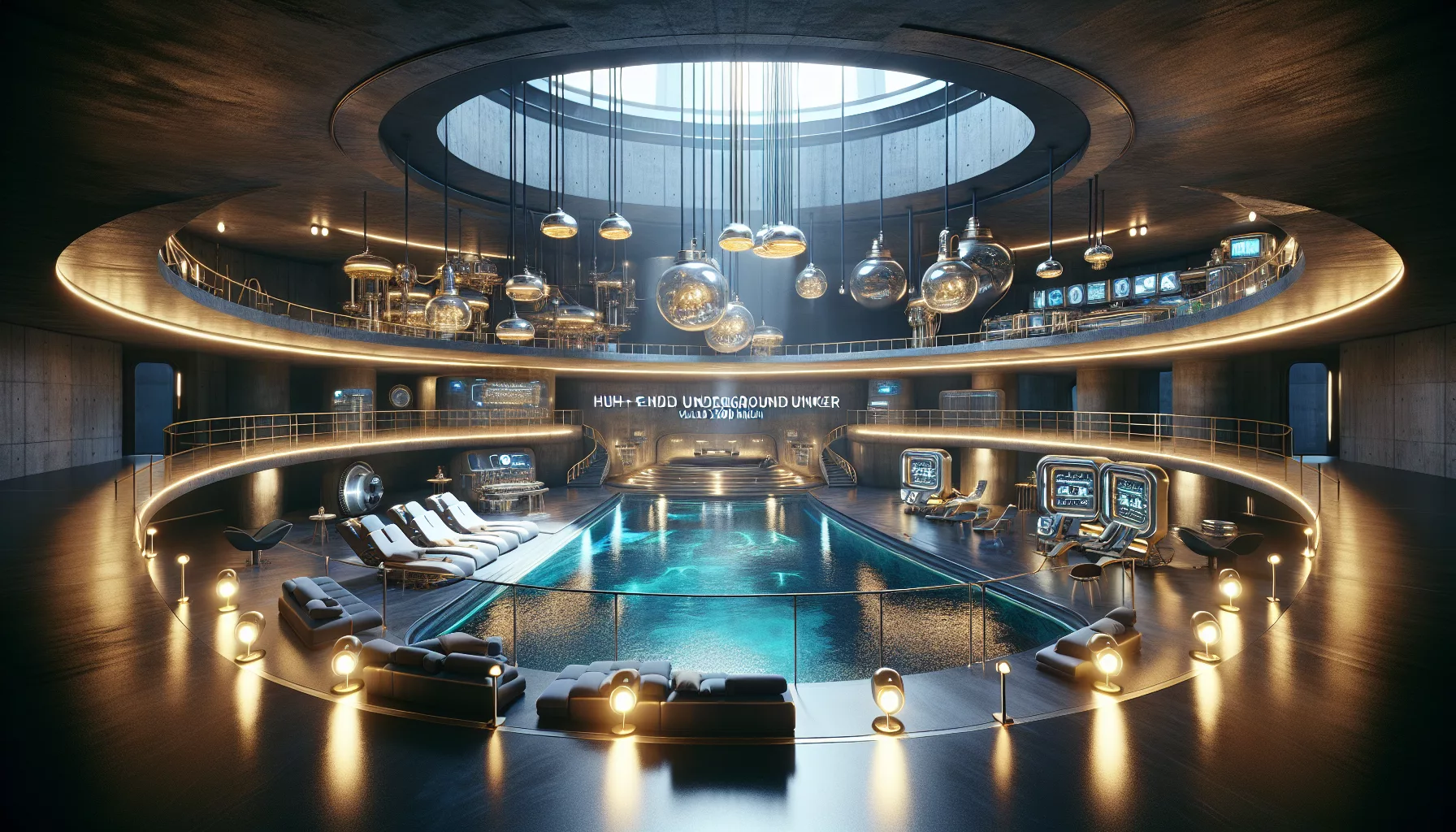 découvrez aerie, un bunker de luxe unique à 300 millions d'euros, fusionnant technologies d'intelligence artificielle, piscines élégantes et équipements médicaux de pointe, conçu pour répondre aux besoins des milliardaires en quête de sûreté et de confort.