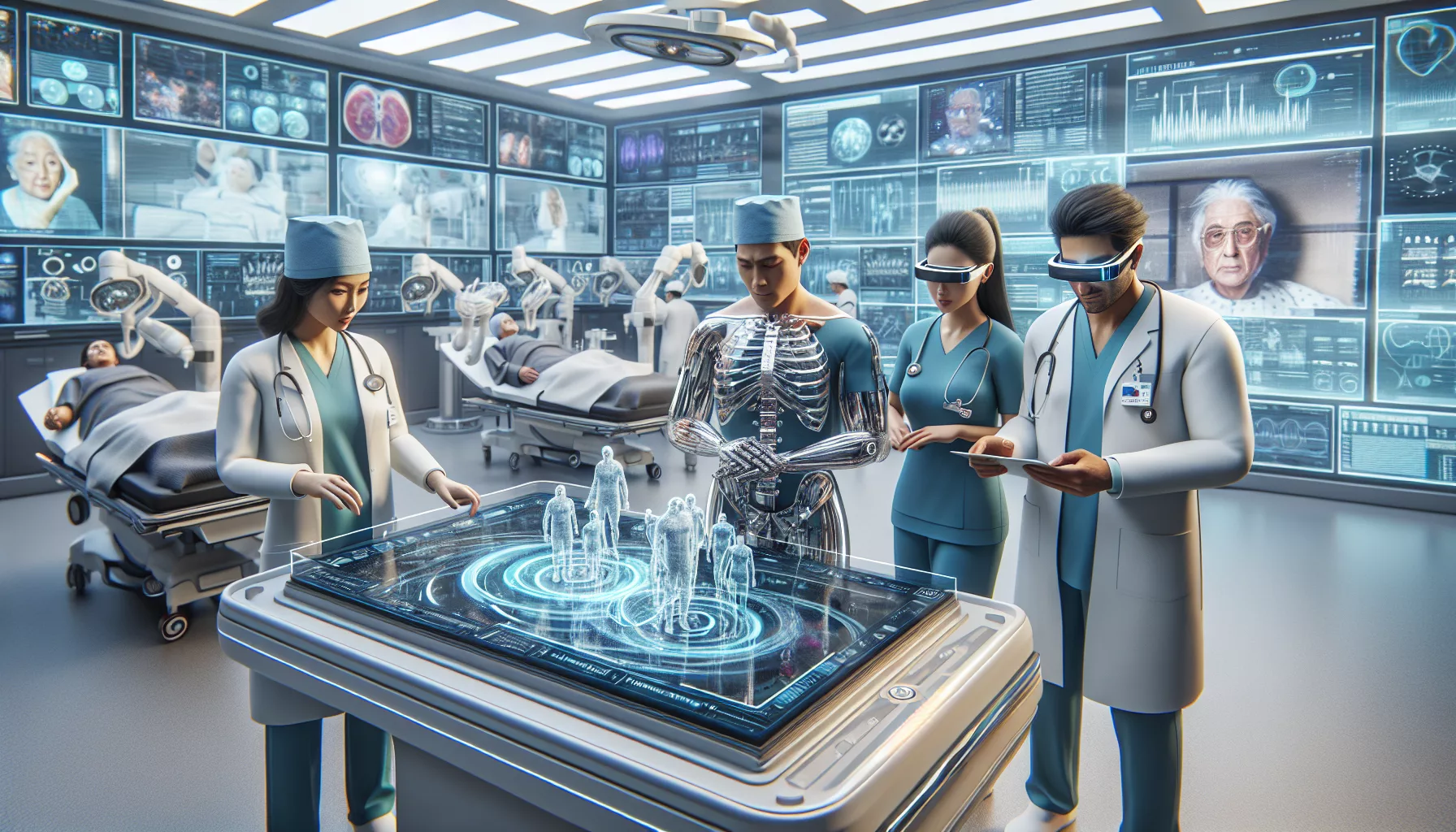 découvrez comment l'intelligence artificielle révolutionne le secteur médical, transformant les soins de santé, améliorant les diagnostics et optimisant les traitements pour un avenir sain et innovant.