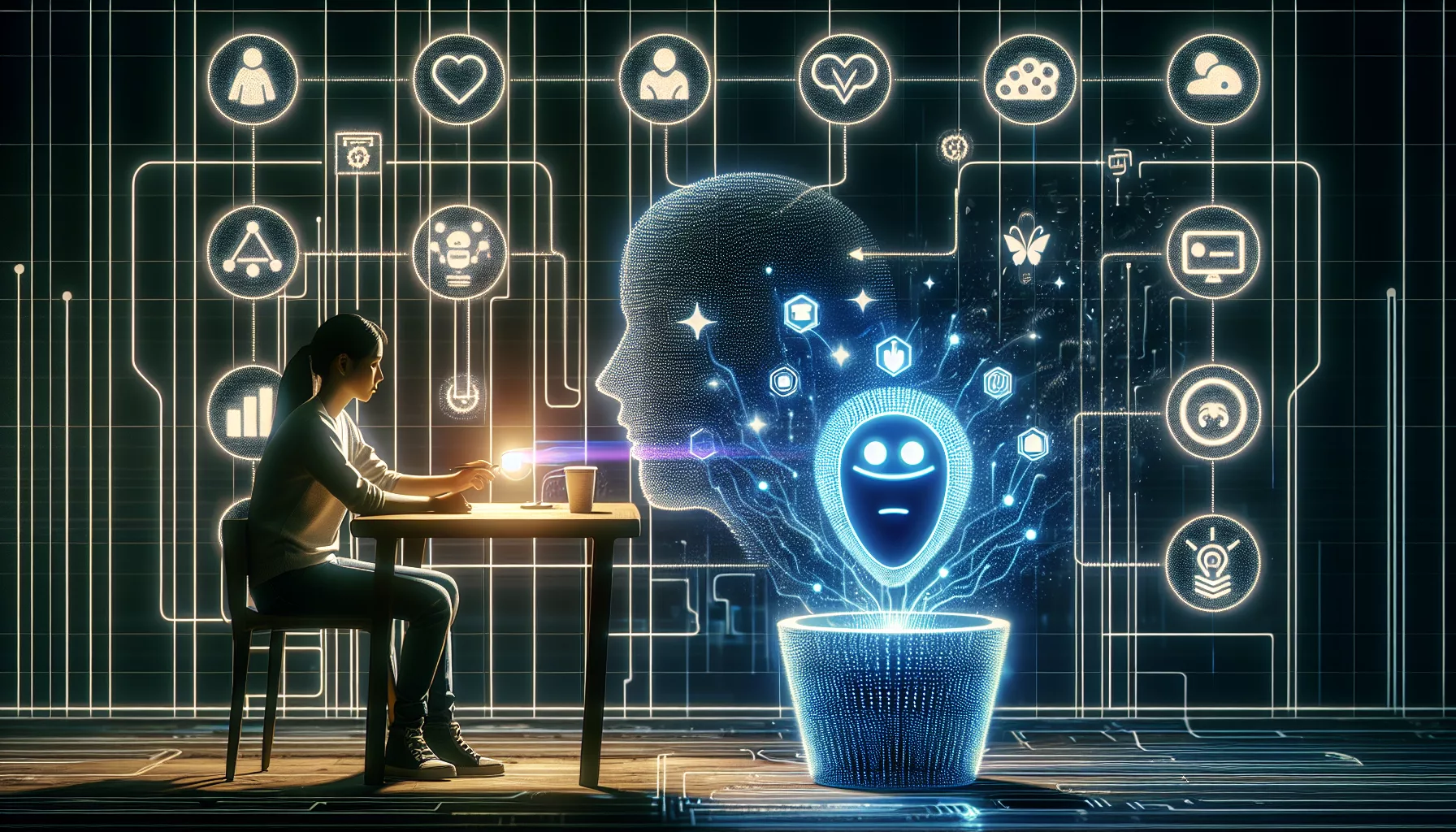 découvrez comment l'intelligence artificielle devient un allié précieux dans le domaine de la santé mentale, en offrant des outils innovants pour le suivi, le soutien et l'amélioration du bien-être psychologique.