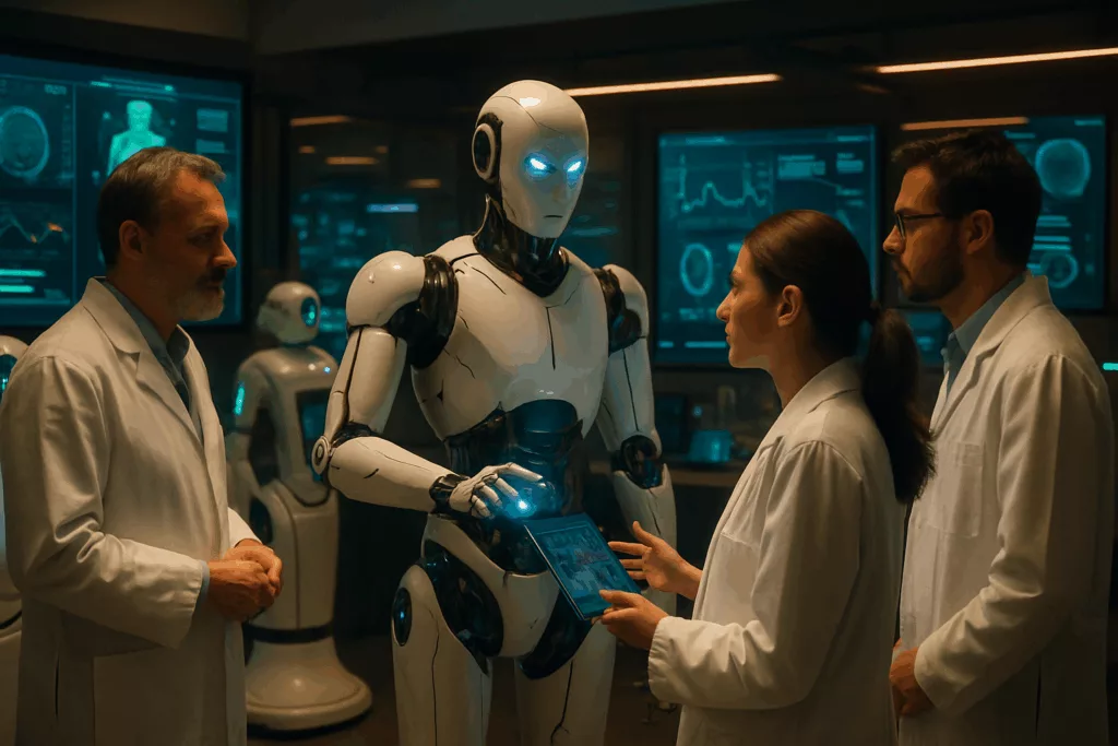 découvrez comment l’intelligence artificielle transforme la médecine : de nouvelles machines intelligentes pour des diagnostics plus précis, des soins personnalisés et une efficacité accrue au service de la santé.