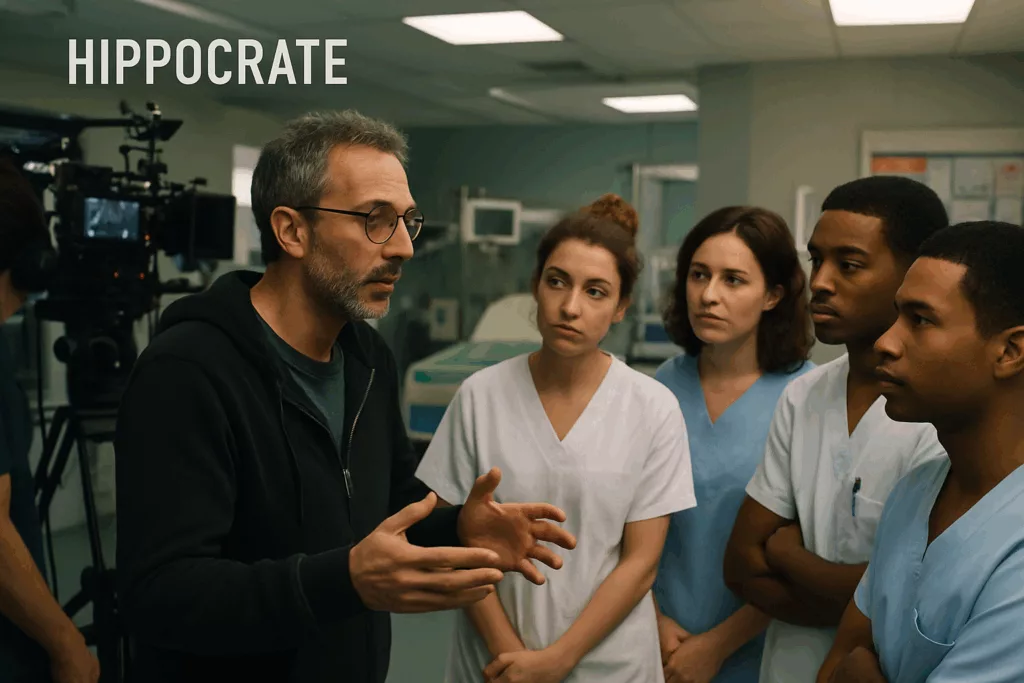 dans une interview exclusive, thomas lilti, créateur de la série hippocrate sur canal+, partage son point de vue sur les ressources disponibles lors du tournage et fait le parallèle avec les conditions de travail des soignants à l’hôpital. un éclairage authentique sur la réalité médicale et la fiction.