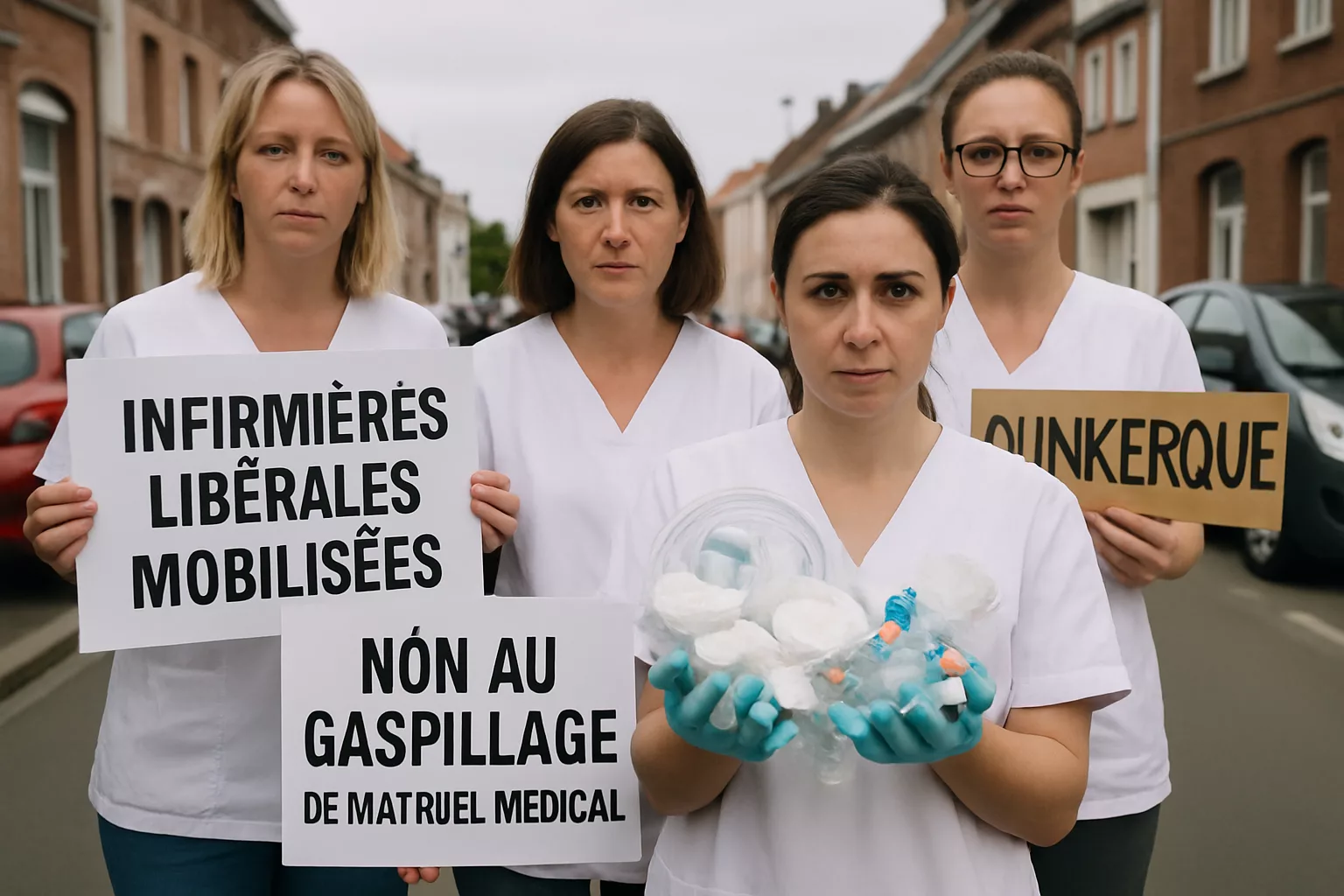 découvrez comment les infirmières libérales de dunkerque tirent la sonnette d'alarme face au gaspillage de matériel médical et déplorent le manque de soutien financier, impactant la qualité des soins apportés aux patients.
