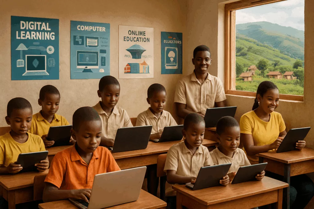 découvrez une analyse approfondie de l'environnement du numérique éducatif au burundi : état des lieux, enjeux, opportunités et défis pour transformer l'éducation grâce aux technologies numériques.