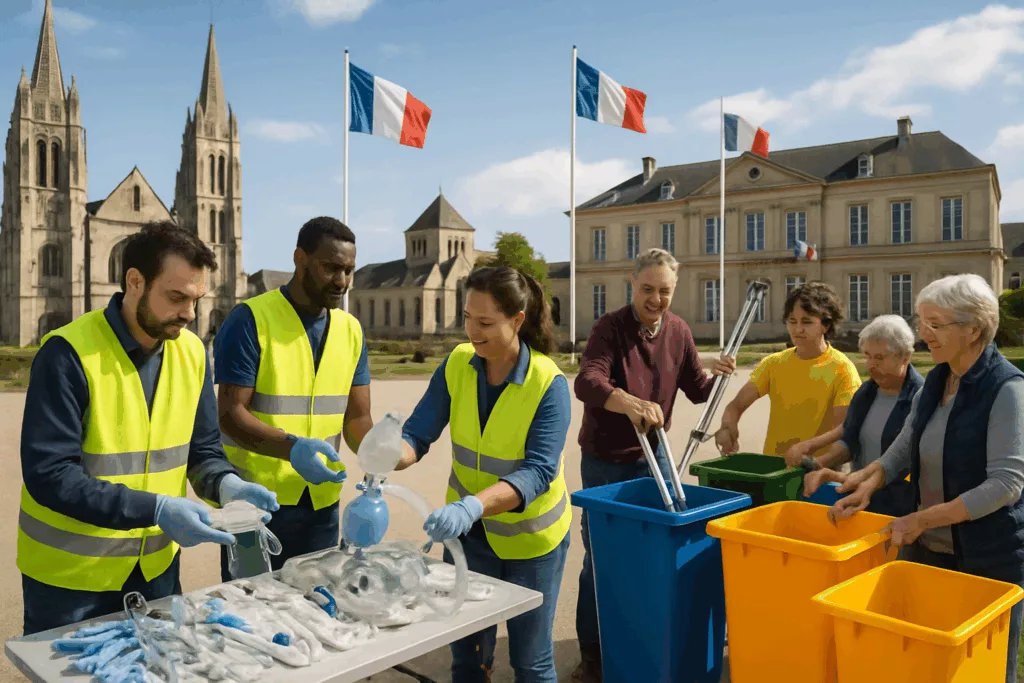 découvrez comment deux villes du soissonnais s’associent pour une collecte solidaire, visant à recycler le matériel médical et soutenir l’économie circulaire au service des habitants.