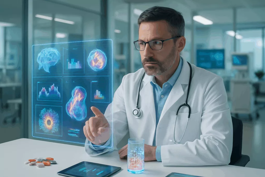 découvrez comment l'intelligence artificielle révolutionne les diagnostics médicaux avec des résultats précis, tout en suscitant des questions sur son adéquation avec les protocoles de santé traditionnels.
