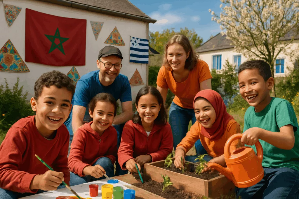 découvrez comment une association de quimper apporte son soutien à des enfants marocains. une initiative solidaire qui favorise l'entraide et la générosité entre les cultures, au service de la jeunesse.
