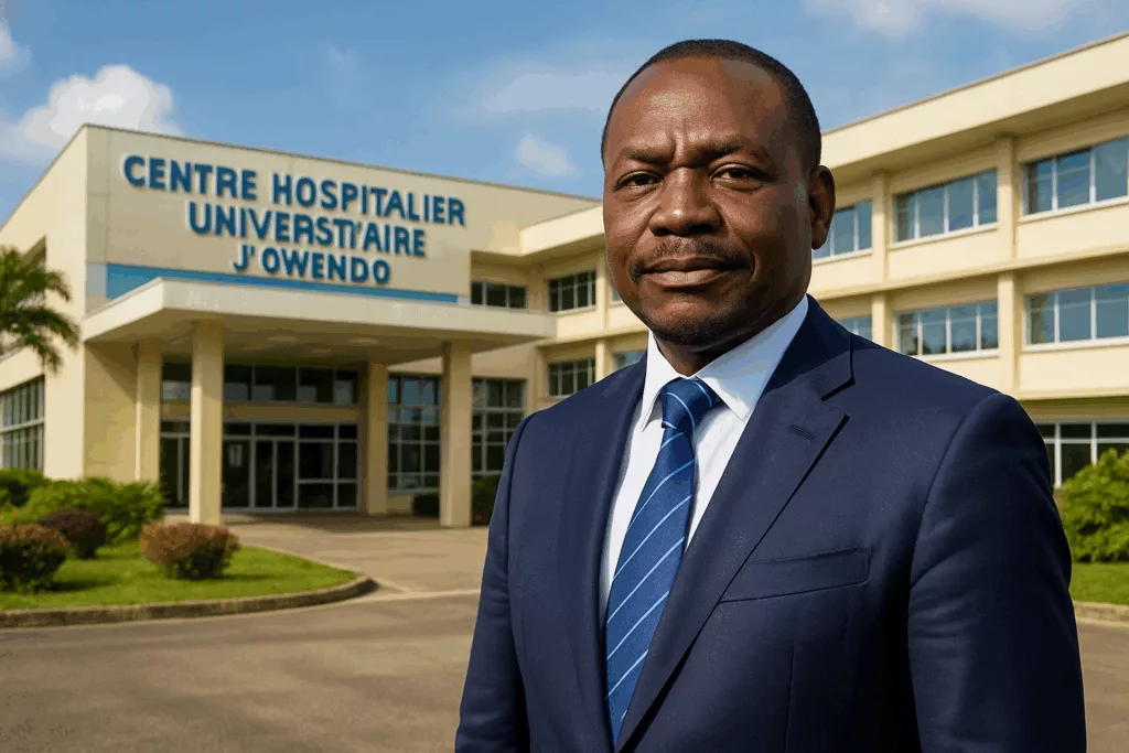 découvrez la nomination de guy patrick obiang ndong à la direction du chu d'owendo et son impact sur l’avenir du secteur de la santé au gabon.