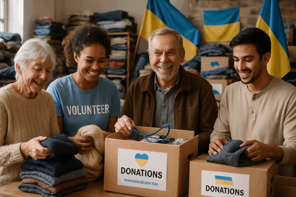 découvrez comment des habitants des deux-sèvres se mobilisent pour soutenir l'ukraine en collectant des vêtements chauds et du matériel médical. une belle initiative de solidarité locale en faveur des populations touchées.