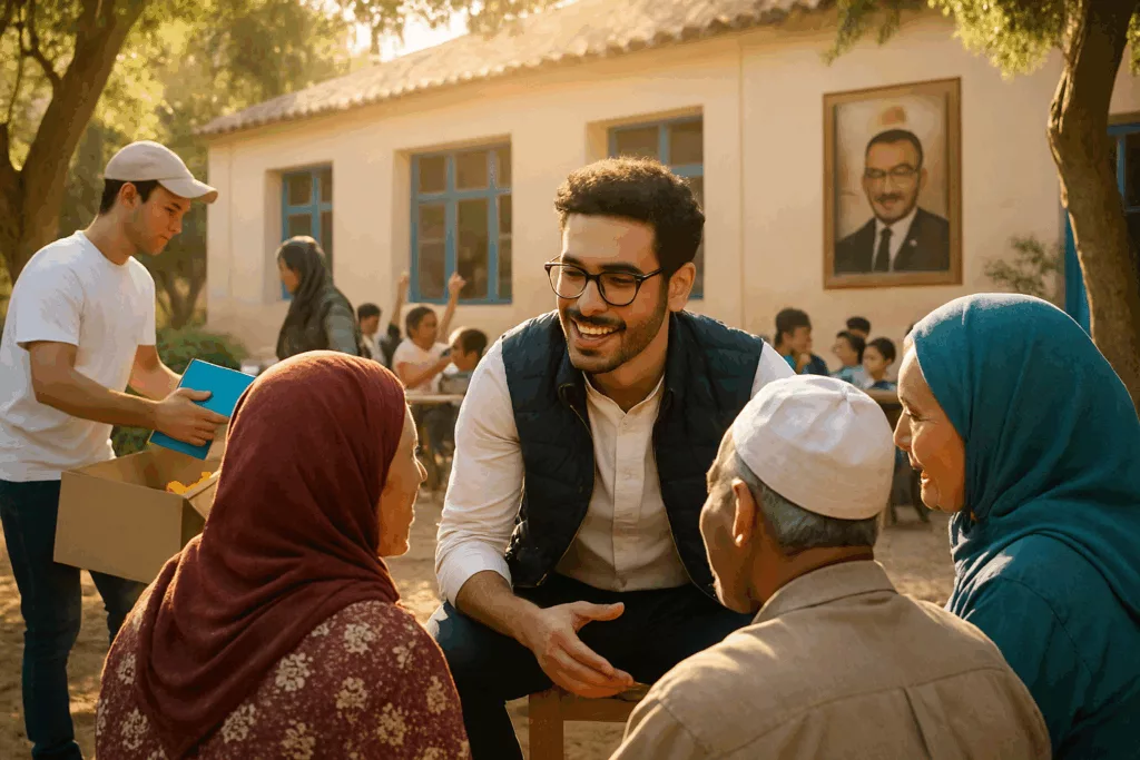 découvrez comment yassine el yattioui met en lumière l'engagement humanitaire et solidaire de sa majesté le roi, soulignant ses actions en faveur du bien-être et du développement social.